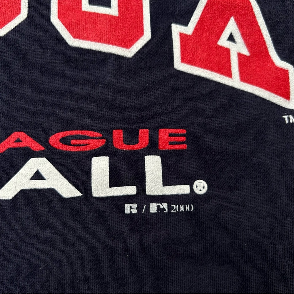 Vintage Boston Red Sox Baseball Tshirt Mens Large Major League Russell Athletic - Picture 3 of 7